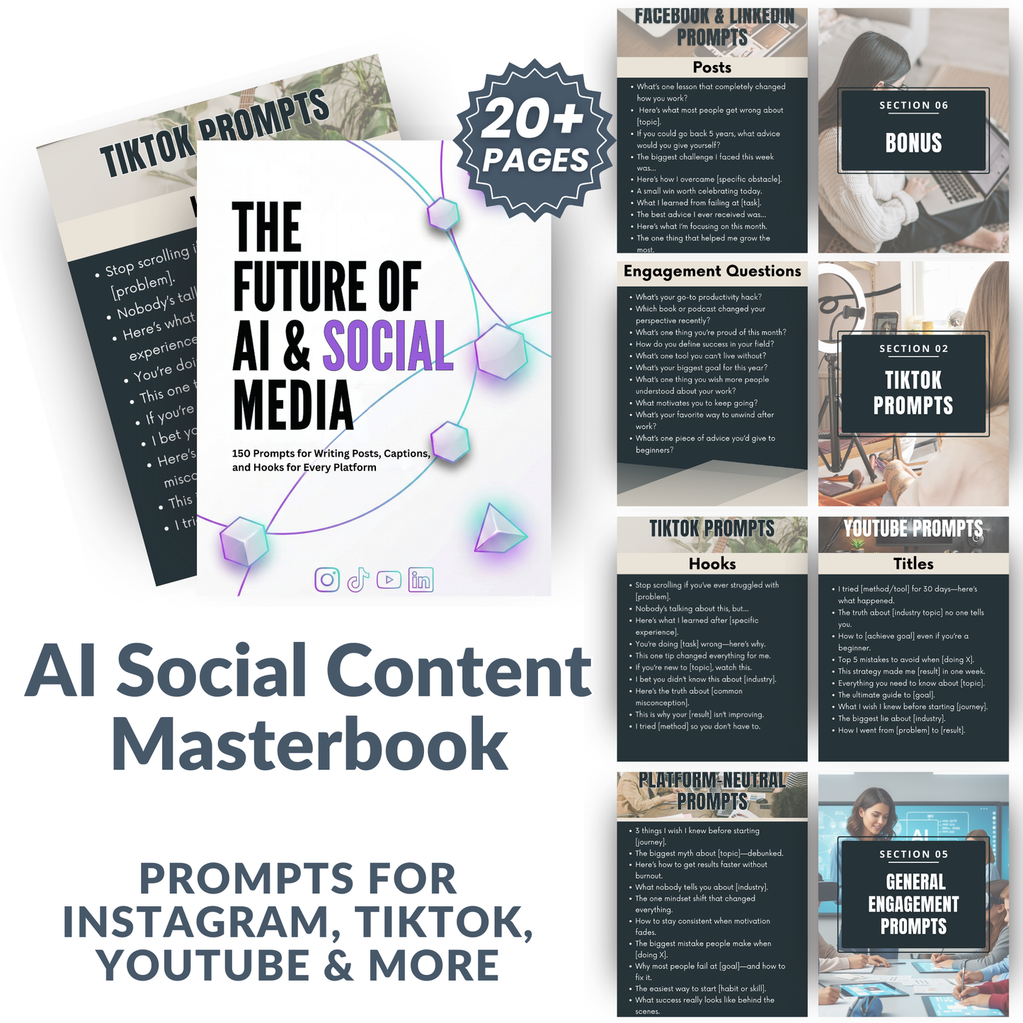 AI Social Media Manager Prompt Pack